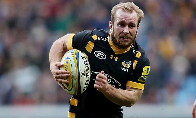 Dan Robson was one of the try-scorer for Wasps