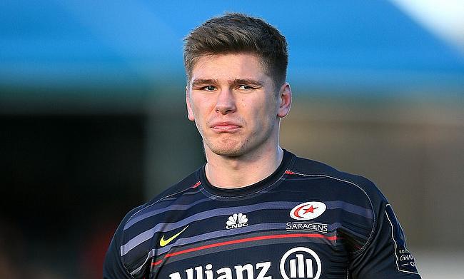 Owen Farrell finished on the losing side