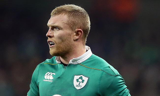 Keith Earls has scored 34 tries from 96 games for Ireland