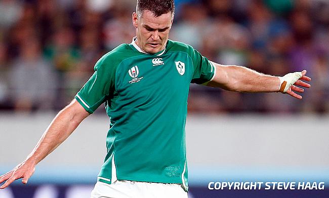 Johnny Sexton kicked three penalties for Ireland