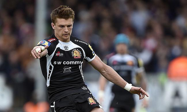 Henry Slade was one of Exeter's try scorer