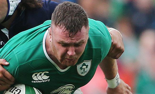 Dave Kilcoyne scored the opening try for Ireland