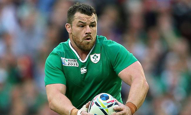 Cian Healy suffered a leg injury during the warm-up game against Samoa