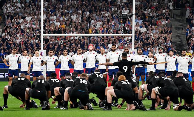 France defeated New Zealand in their opening game of the Rugby World Cup
