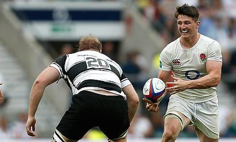 Tom Curry was red-carded during the game against Argentina