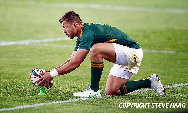 Handre Pollard started as fly-half in South Africa's 2019 World Cup final win over England