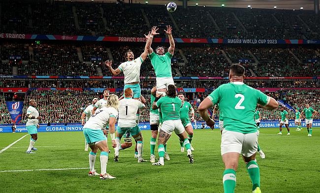 Ireland recorded a 13-8 victory over South Africa in Saint-Denis