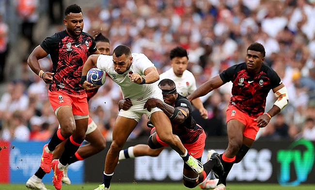 England survive late Fiji scare to seal place in World Cup semi-finals