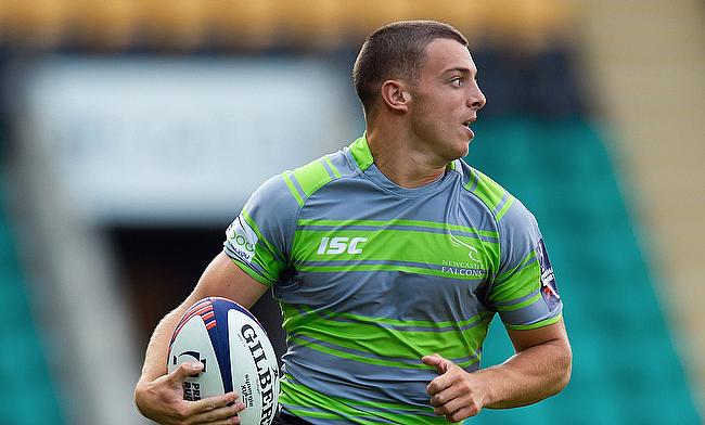 Adam Radwan's try went in vain for Newcastle Falcons