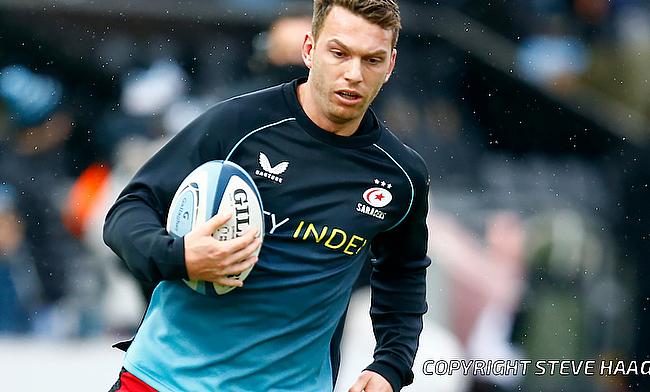 Alex Lewington was one of the try-scorer for Saracens