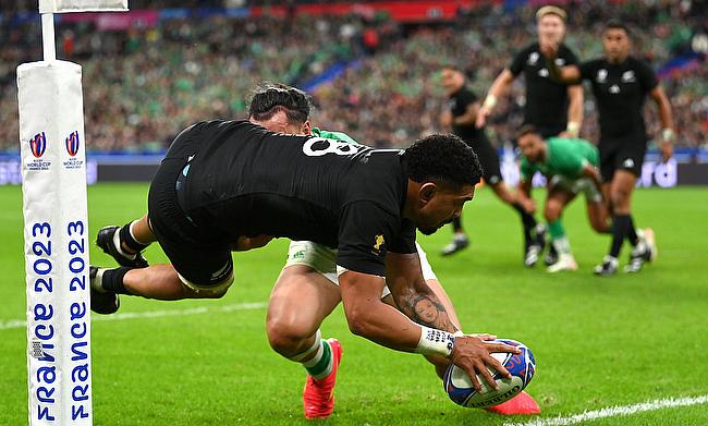 Ardie Savea scored three tries for New Zealand in the World Cup