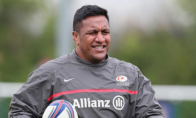 Mako Vunipola was red carded during the Premiership game against Newcastle Falcons