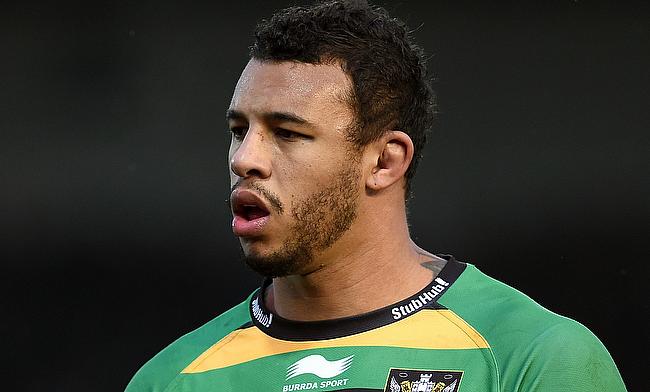 Courtney Lawes scored the opening try for Northampton Saints