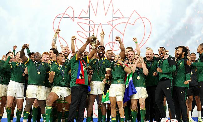 South Africa successfully defended the Rugby World Cup in France earlier in the year