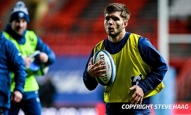 Harry Randall was one of the try scorer for Bristol Bears