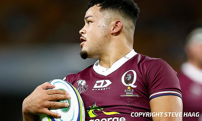 Hunter Paisami scored the opening try for Australia