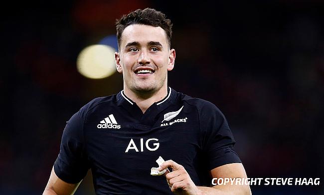 Will Jordan was the only try scorer for New Zealand