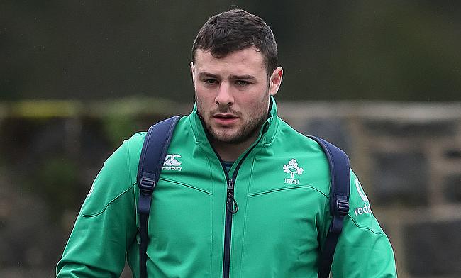 Robbie Henshaw is part of the Ireland midfield
