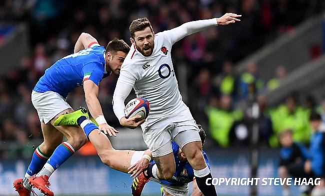 Elliot Daly scored the decisive try for England in the closing stage