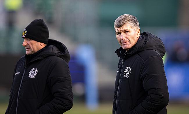 Exeter Chiefs director of rugby Rob Baxter