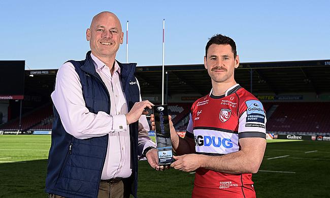 Tomos Williams named Gallagher Premiership Player of the Month
