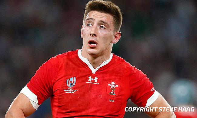 Josh Adams was one of the try scorer for Wales