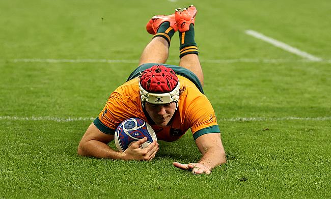 Fraser McReight is part of the back row