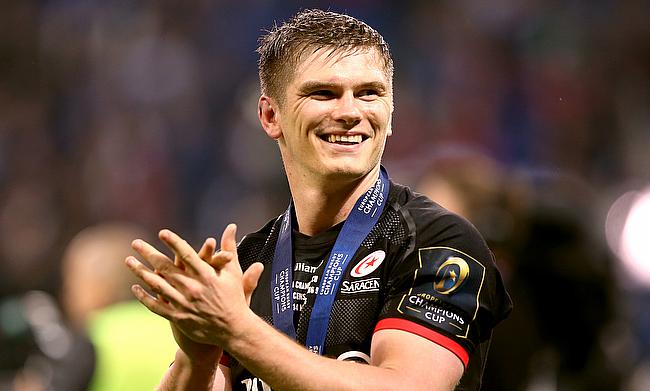 Saracens, including returning Owen Farrell, will face Sharks in Durban on September 5