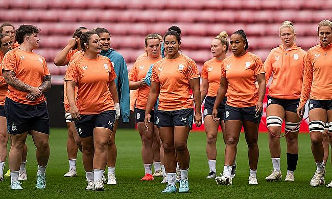 Jess Breach wins 50th cap as England face Australia in crucial World Cup Pool A match.