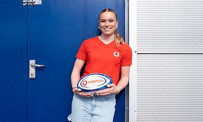 Ounsley is proudly supporting Vodafone’s ‘See it. Believe it.' campaign, which aims to challenge misconceptions about women’s rugby and connect the sport with new audiences