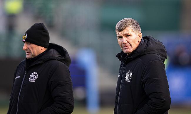 Rob Baxter hails Exeter Chiefs’ spirit after landmark away win over Saracens.