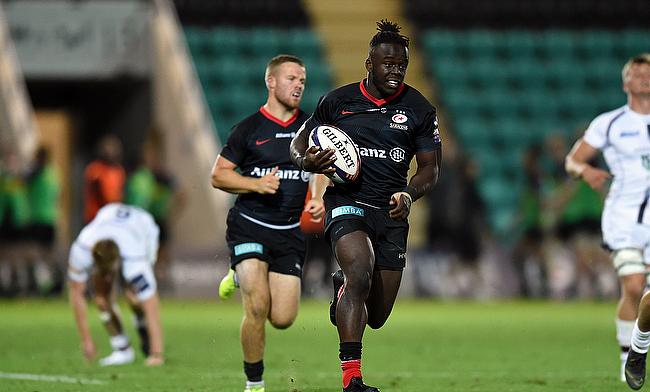 Saracens winger Rotimi Segun signs new deal to remain in North London after surpassing 100 appearances