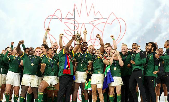 South Africa were the winners of the 2019 and 2023 Rugby World Cups