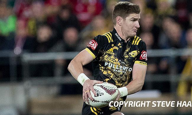Jordie Barrett was one of the try scorer for Hurricanes