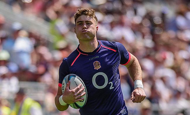 Tommy Freeman signs a Northampton Saints contract extension after winning two PREM titles