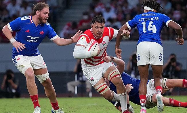 Ben Gunter was one of the try scorer for Japan