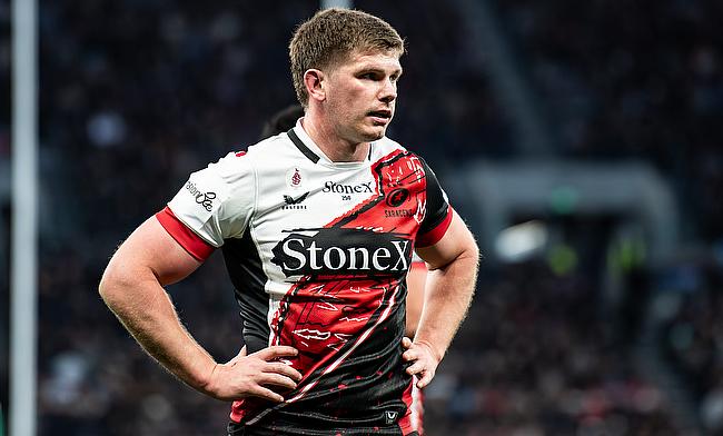 Owen Farrell was part of the winning Saracens side