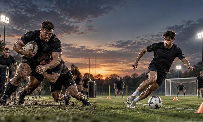 Football V Rugby Rugby Union vs Football: How the Two Sports Differ in Fitness, Tactics ...