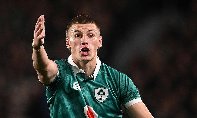 Sam Prendergast is a doubt for Ireland’s Nations Championship opener against Argentina after suffering a wrist injury in Leinster training.