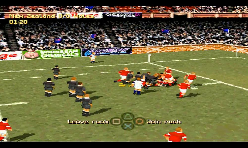 Rugby shop video game