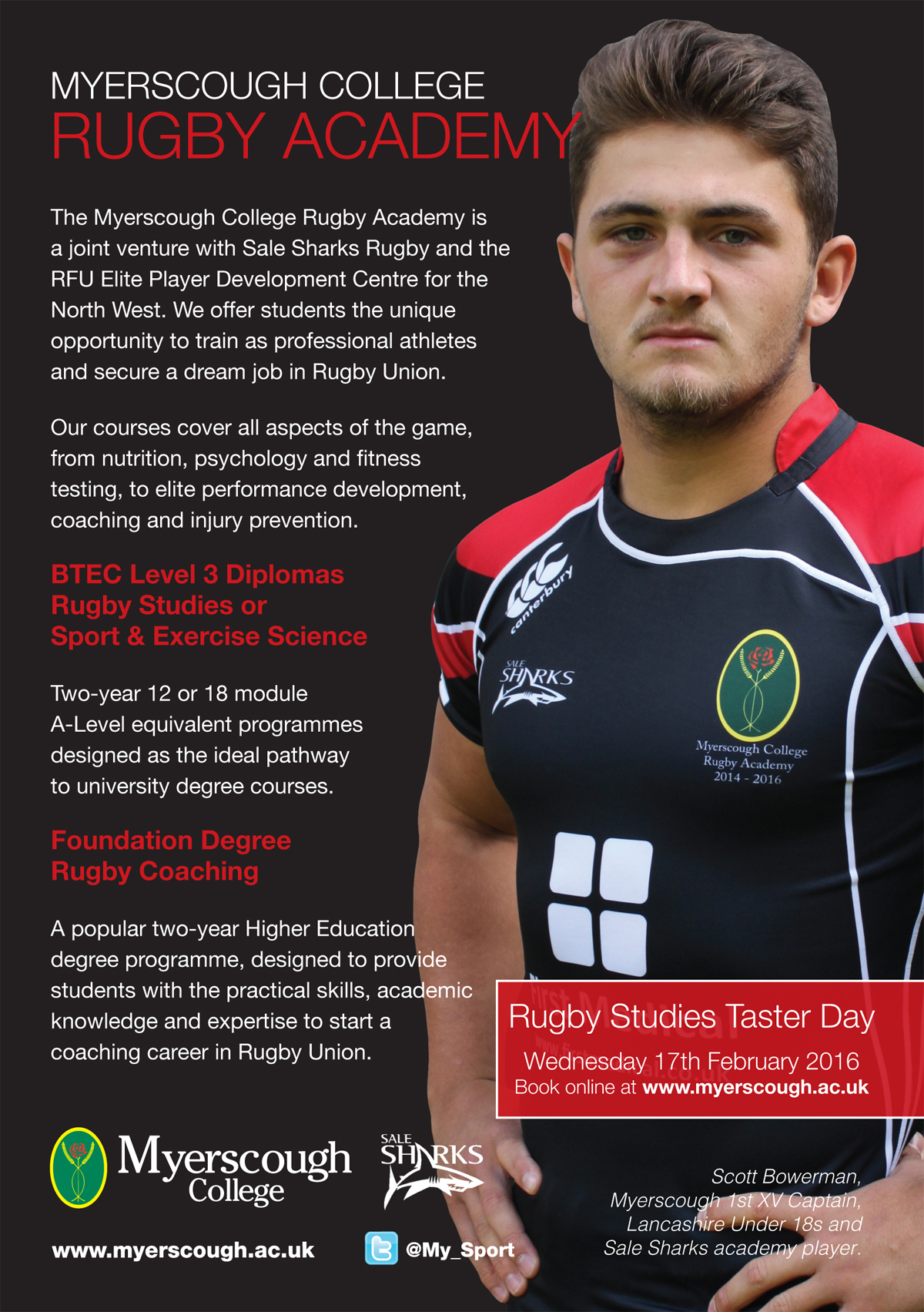 Myerscough College Rugby Academy